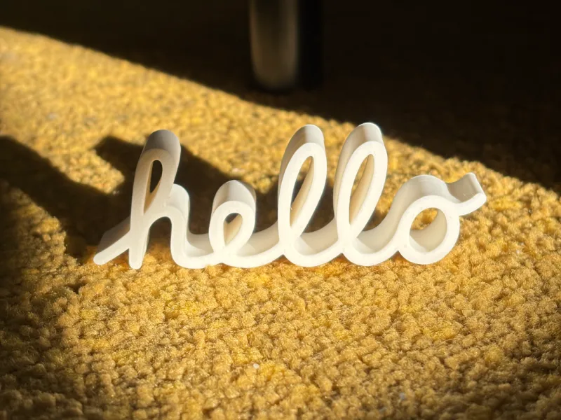 Hello style apple
